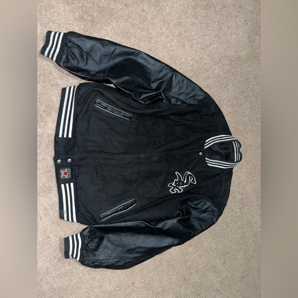 Vintage 1990s jeff Hamilton whitesox jacket size l/xl - Picture 1 of 3